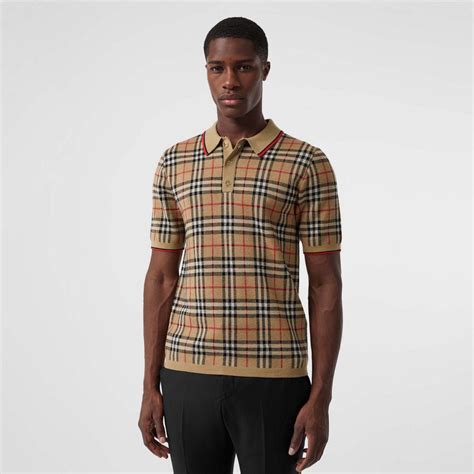 burberry langarmshirt|Burberry polo shirts for men.